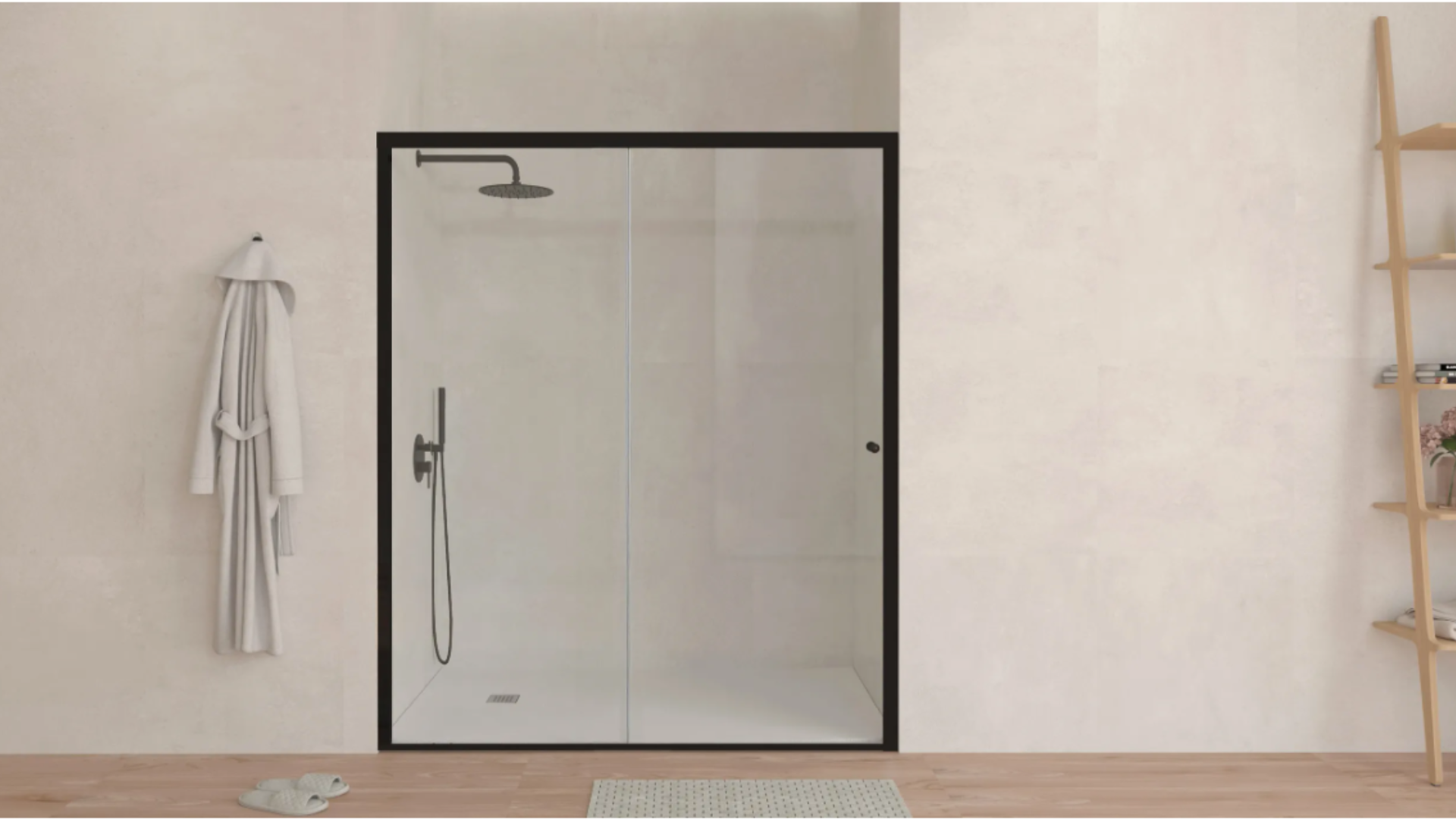 2 estilos de mampara de ducha para cambiar tu bañera por ducha y transformar tu baño