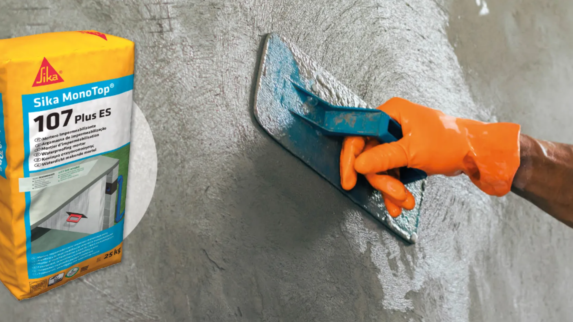 Sika MonoTop®-107 Plus: rendimiento impermeable en entornos exigentes Sika MonoTop®-107 Plus: rendimiento impermeable en entornos exigentes